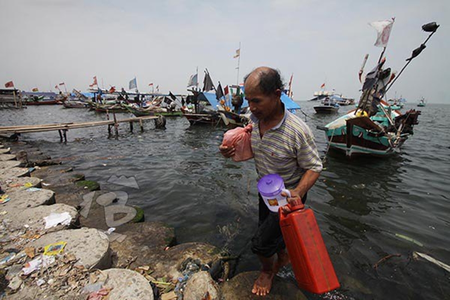 Nelayan di Tangerang