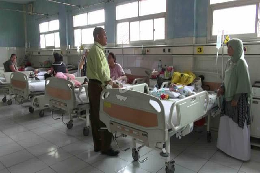Pasien di RSUD Kota Tangerang