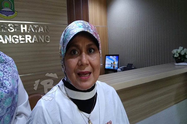 Kepala Dinas Kesehatan Kota Tangerang Liza Puspa Dewi