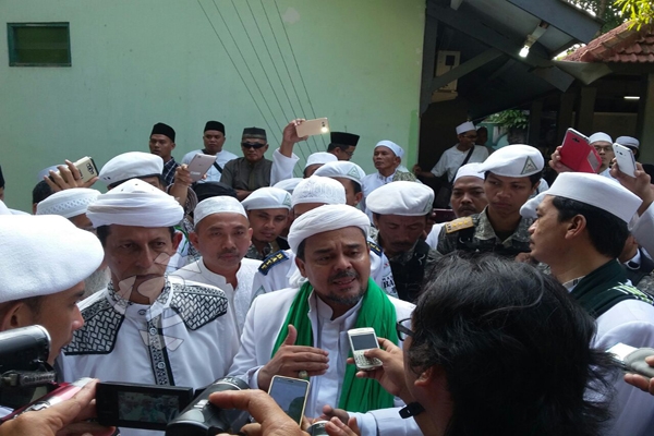 Imam Besar Front Pembela Islam (FPI) Muhammad Rizieq Shihab