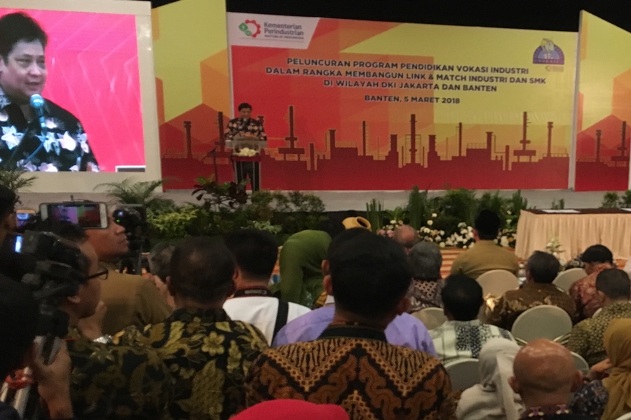 Peluncuran Program Pendidikan Vokasi di Banten