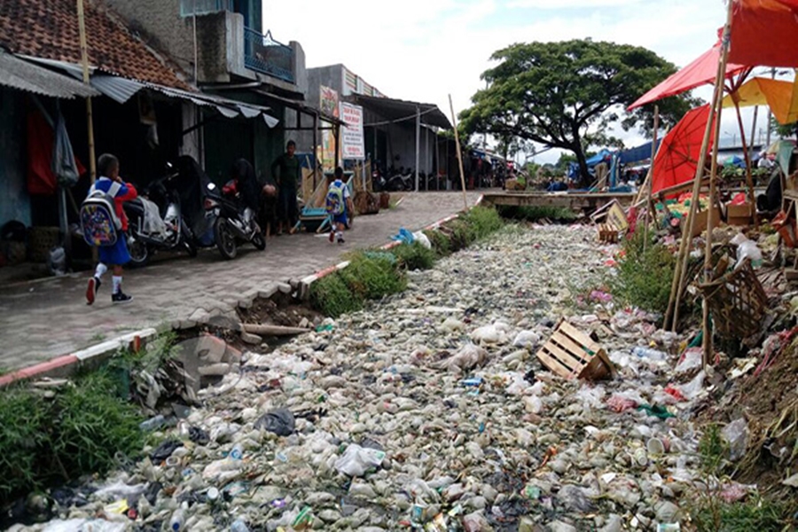 Sampah di Kabupaten Serang