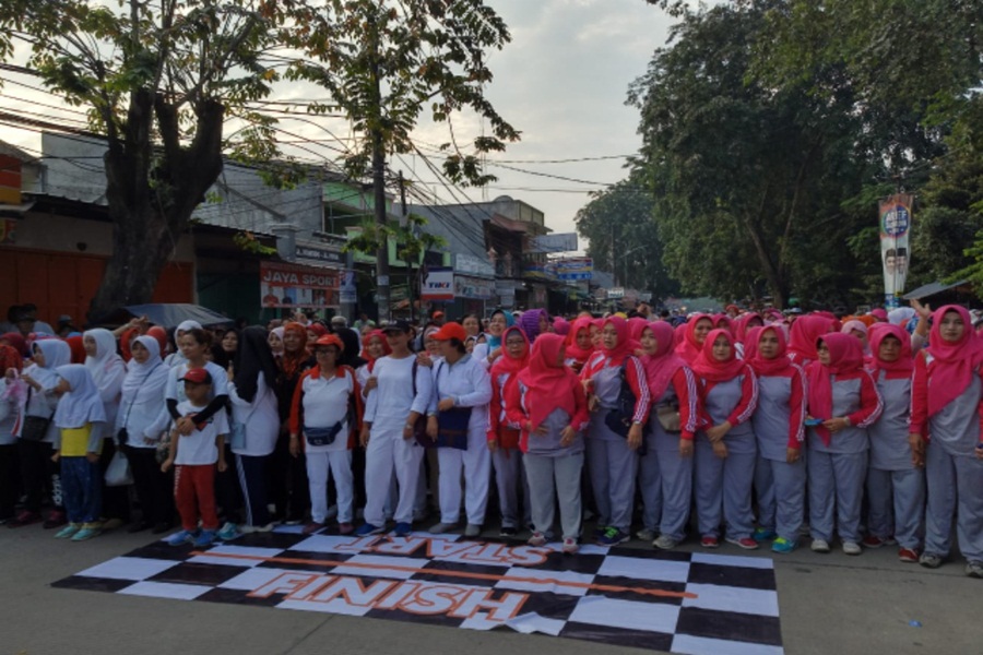 Gerak Jalan Pilkada Kota Tangerang