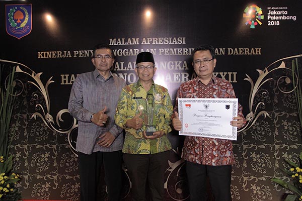 Pemkot Tangerang Raih Penghargaan Kota dengan Kinerja Pemerintahan Terbaik