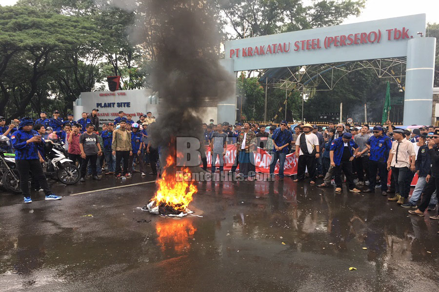 Demo di PT Krakatau Steel