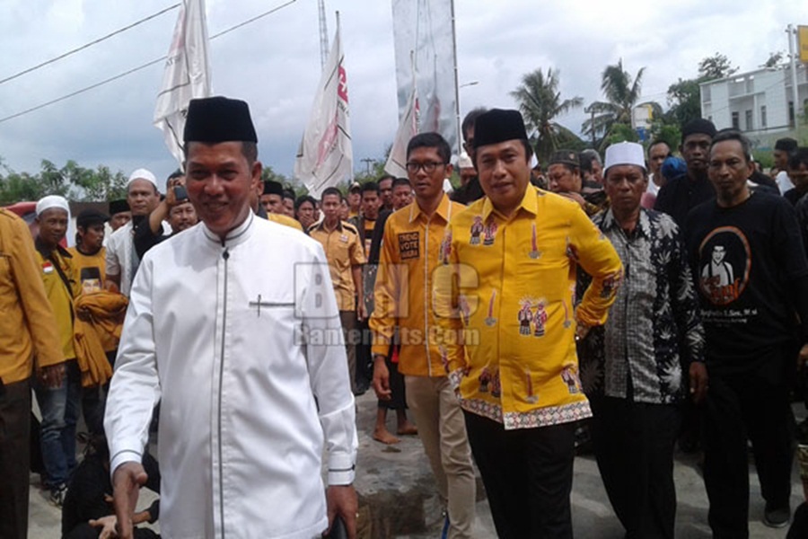 Pasangan Calon Wali Kota dan Wakil Wali Kota Serang Syafrudin-Subadri Usuludin