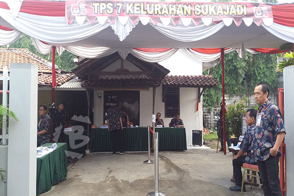 Di TPS 7 Tempat Arief Nyoblos, Warga Sudah Berdatangan sejak TPS Dibuka