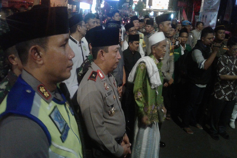 Kapolda Banten Hadiri Takbir Bersama