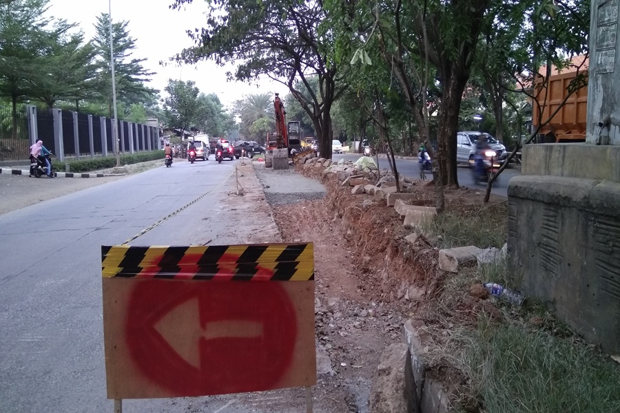 Jalan Halim Perdana Kusuma Diperbaiki