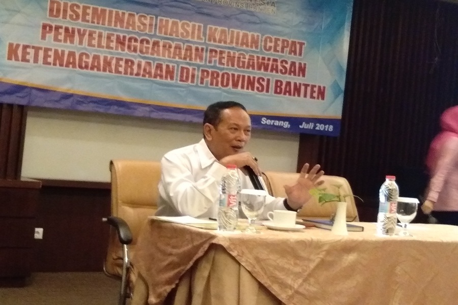 Kepala Ombudsman Banten Bambang Purwanto Sumo