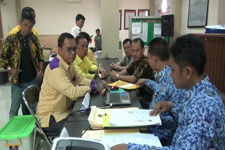 Pendaftaran Bacaleg di KPU Kabupaten Tangerang