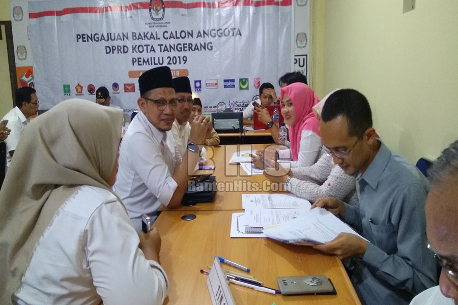 Pendaftaran Bacaleg Kota Tangerang