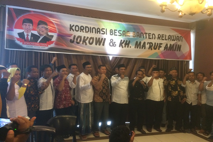 Relawan Jokowi-Ma'ruf Amin