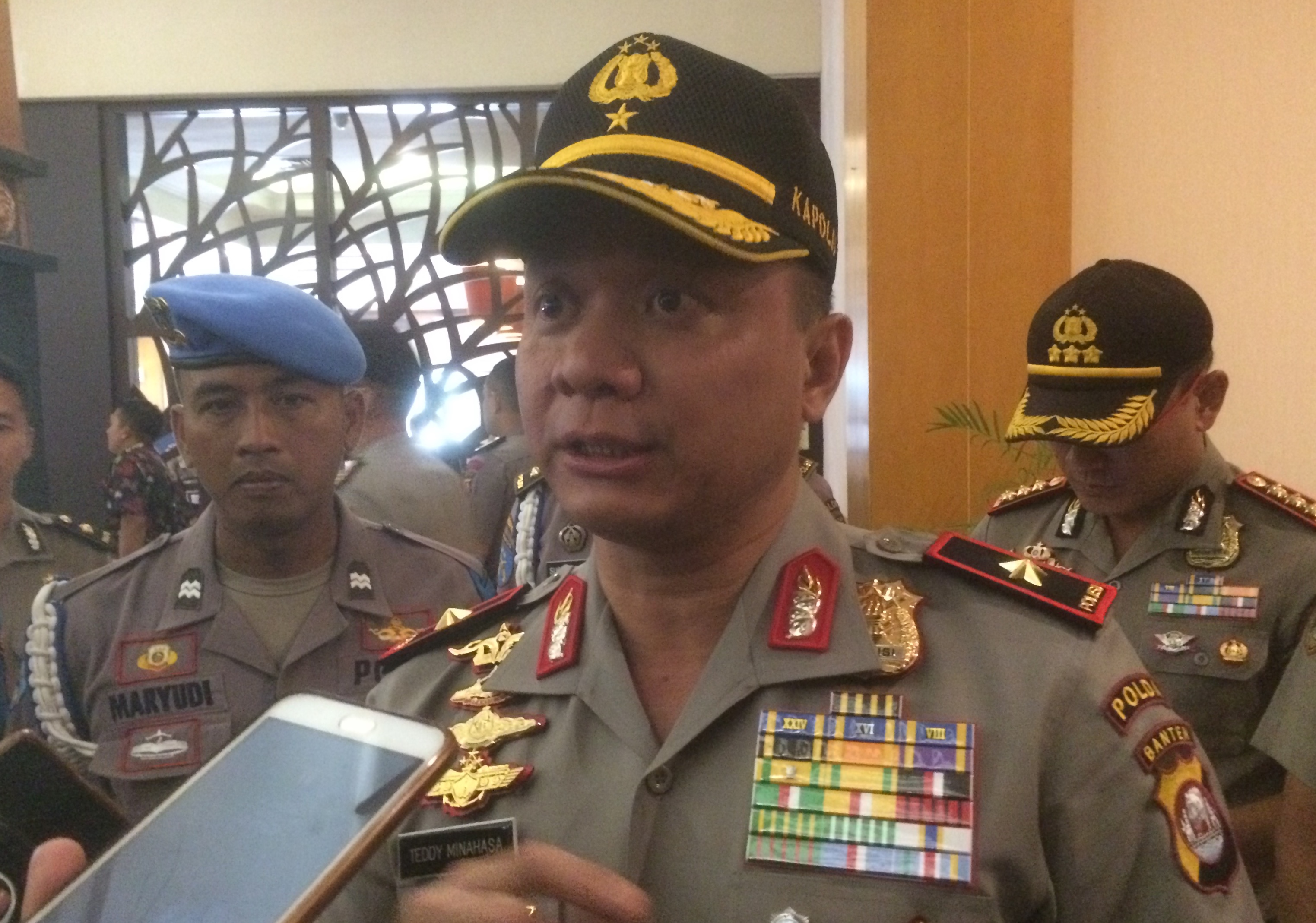 Kapolda Banten beri penjelasan soal tiga perwira Polda Banten