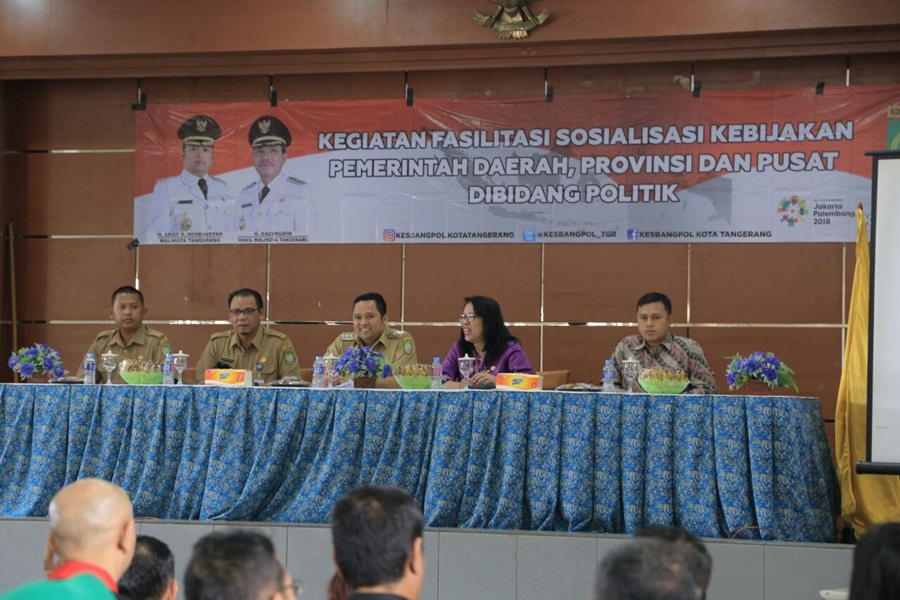 Pemkot Tangerang Fasilitasi Sosialisasi Kebijakan Pemerintah