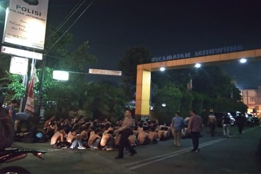Tawuran Pelajar di Kota Tangerang