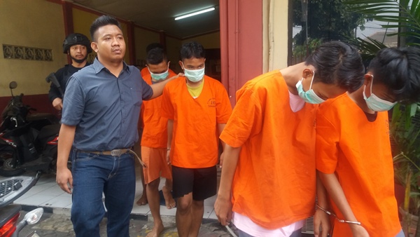 Pelajar Brutal di Kota Tangerang Dicokok Polisi-2