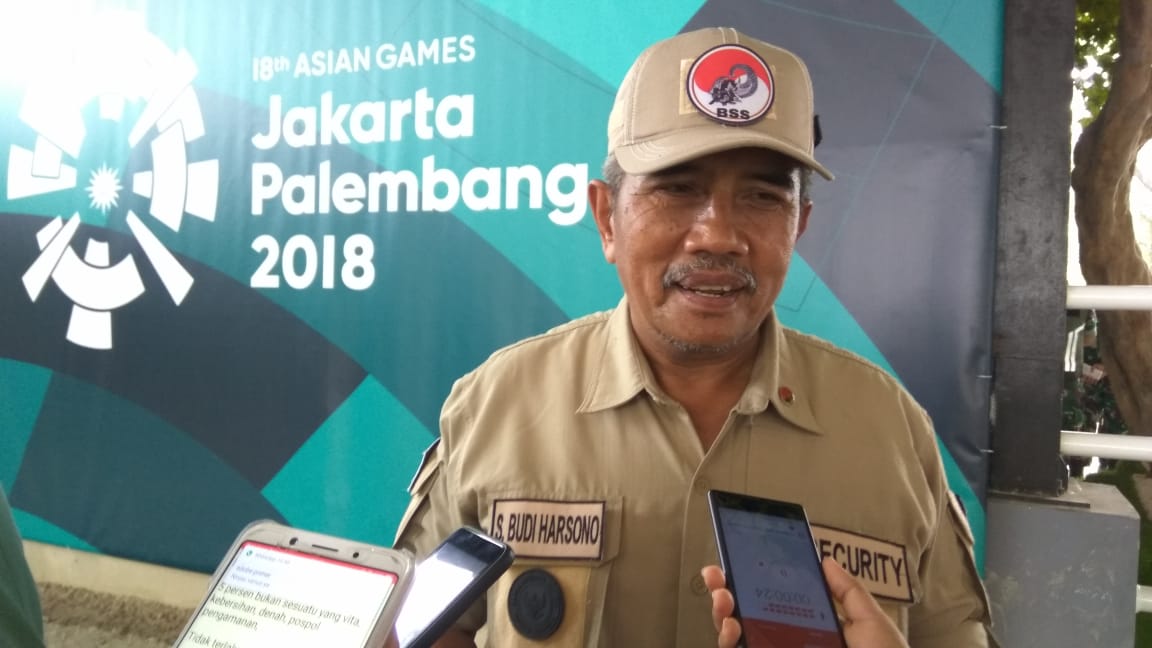 Penanggungjawab Venue Pentathlon Asian Games 2018 Budi Harsono