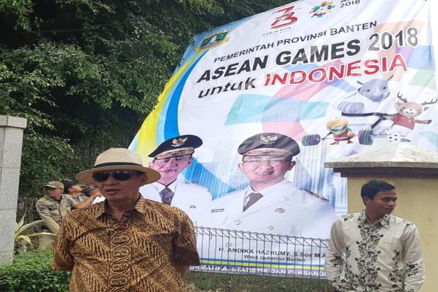 Baliho Asian Games Salah Ketik