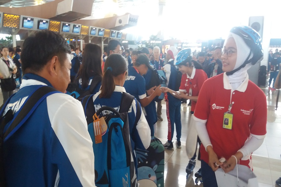 Atlet Asian Games Pulang Melalui Bandara Soetta