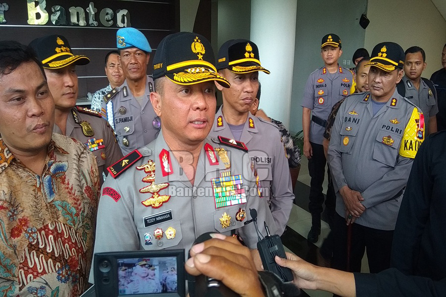 Kapolda Banten Brigjen Pol Teddy Minahasa