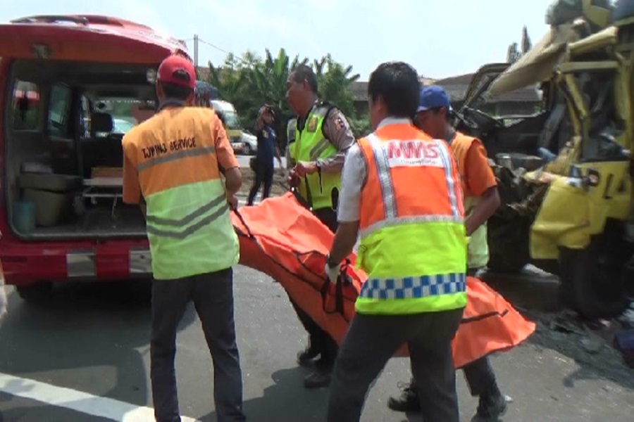 Kecelakaan di Tol Tangerang-Merak