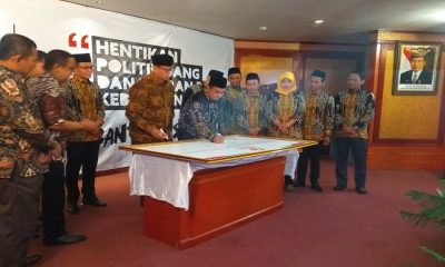 Deklarasi Gerakan Banten Bisa Hentikan Politik Uang dan Ujaran Kebencian