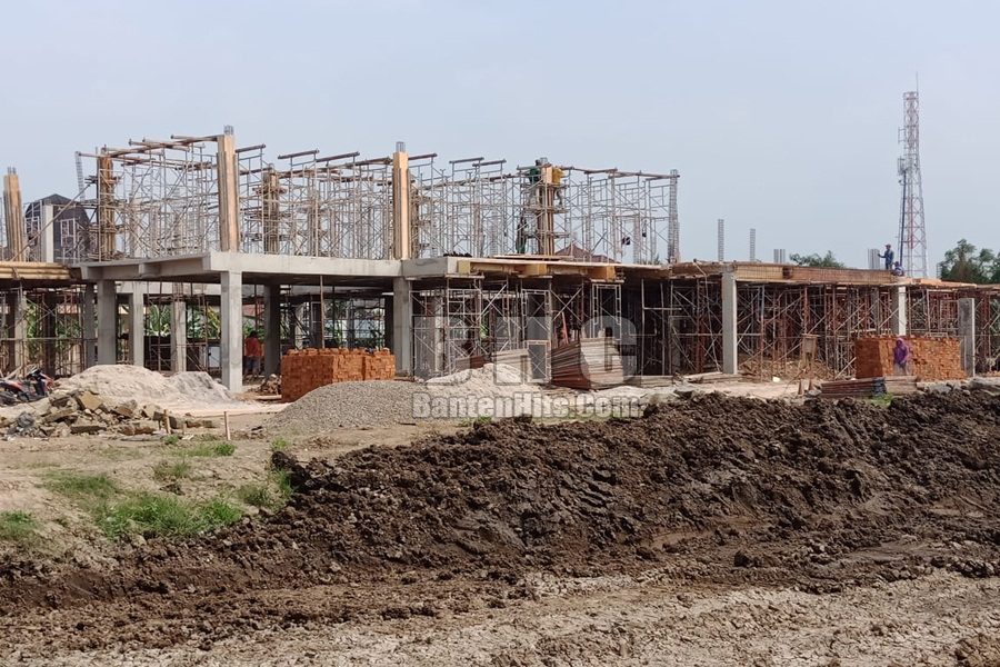 Pembangunan Gedung DPMPTSP Cilegon Lambat