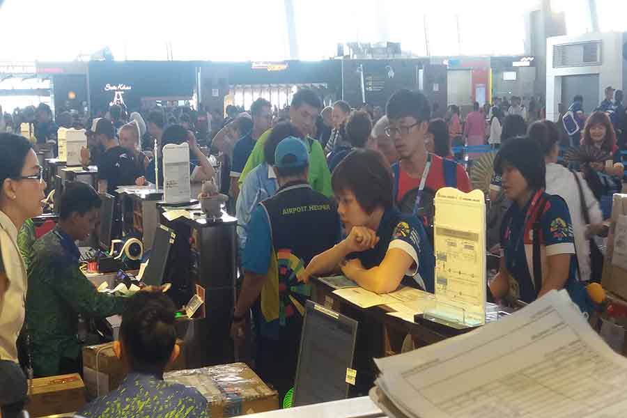 Puncak Arus Kepulangan Atlet dan Official Asian Games 2018 di Bandara Soetta