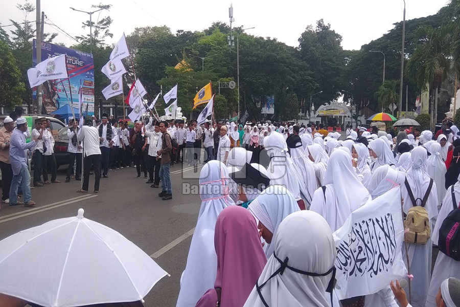 Aksi Bela Tauhid di Banten