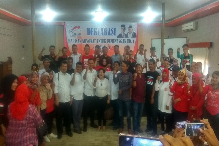 Deklarasi Advokat di Banten Pendukung Jokowi