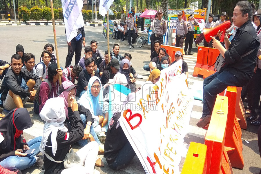 Demo Mahasiswa Kabupaten Serang