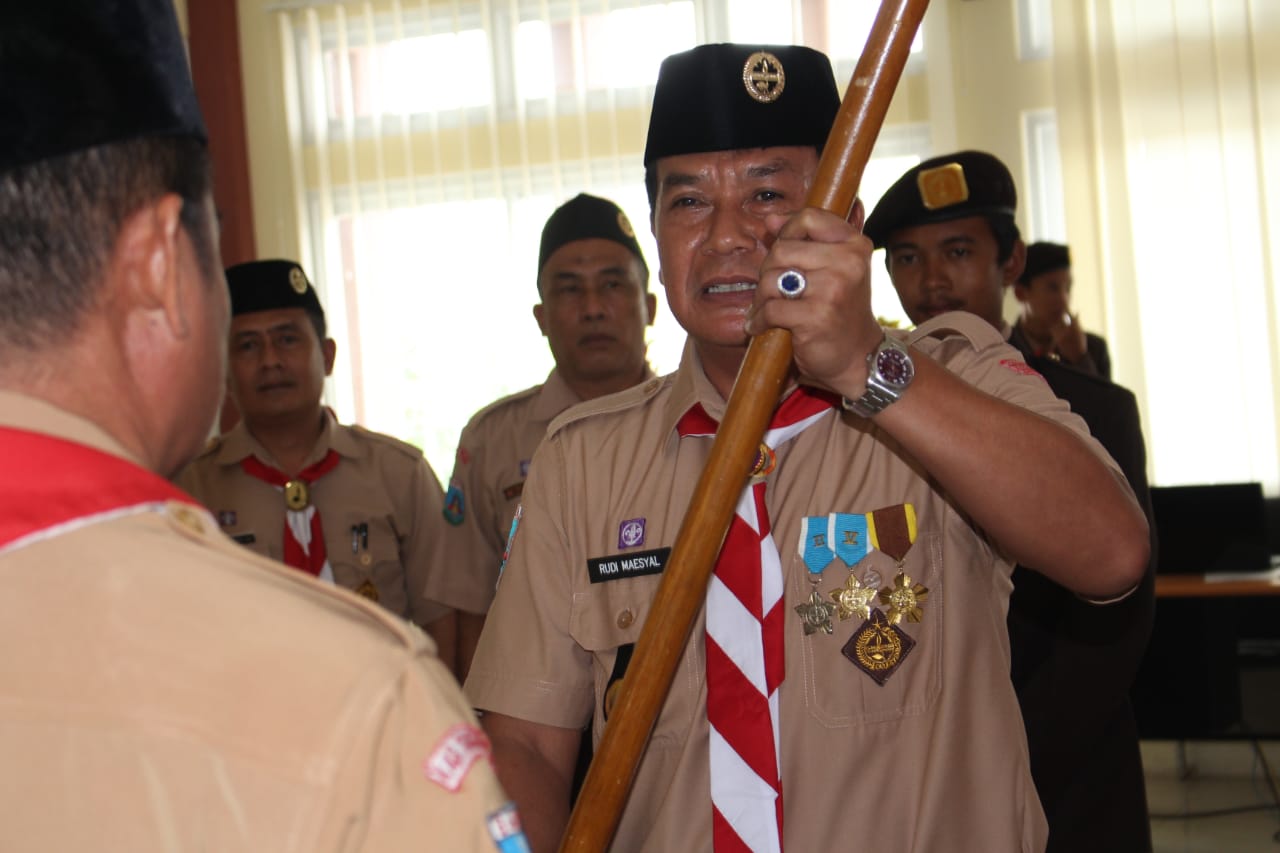 Maesyal Rasyid Pimpin Kwarcab Gerakan Pramuka Kabupaten Tangerang