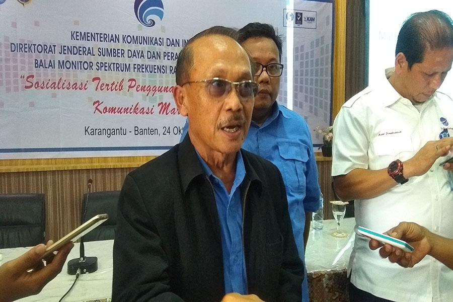 Kepala Balai Monitoring (Balmon) Klas I Tangerang Banten Sunarto