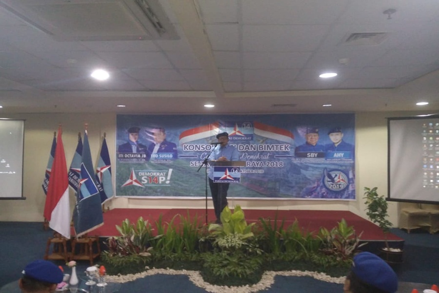 Wahidin Halim Sambutan di Bimtek Caleg Tangerang Raya
