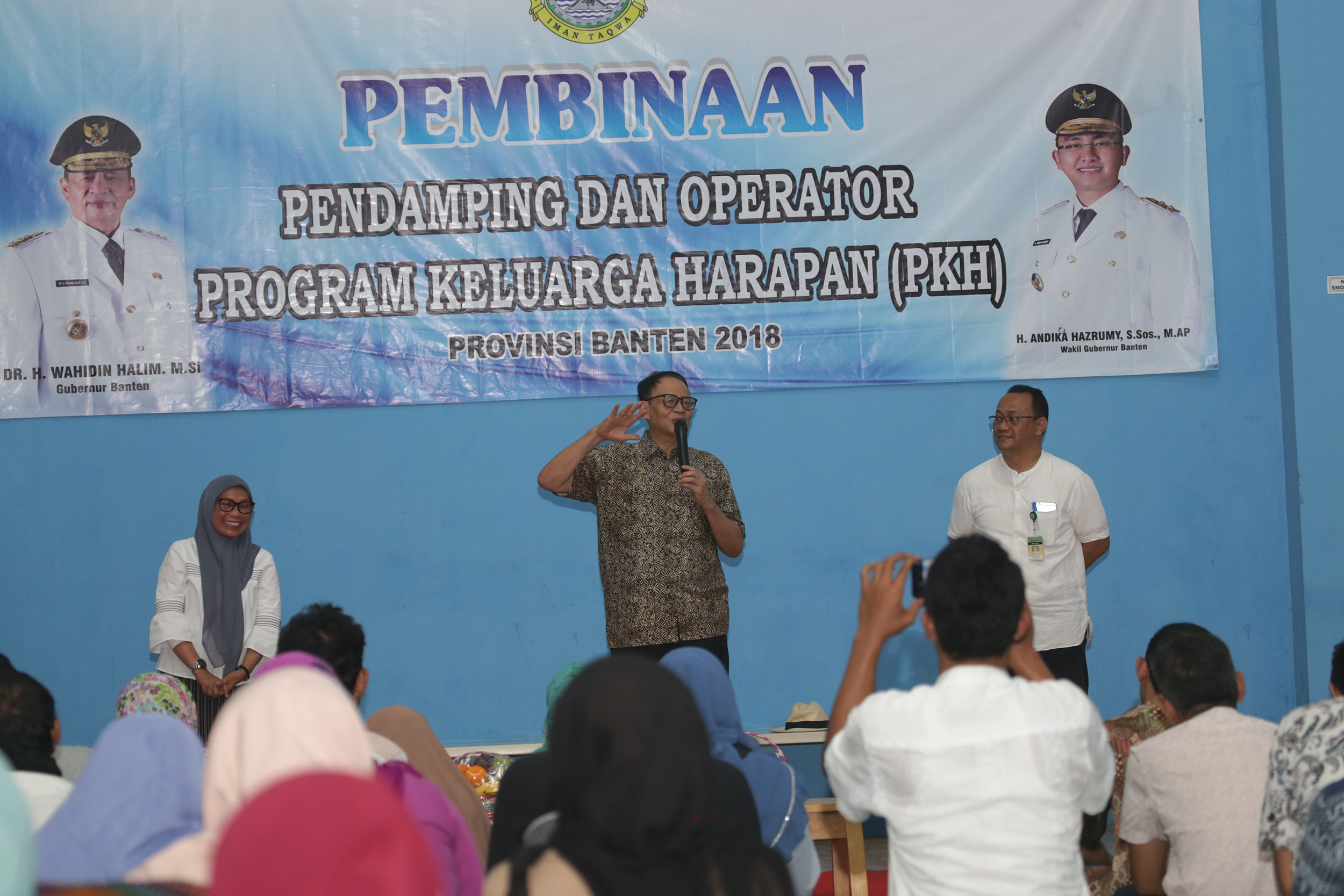 Pembinaan Pendamping dan Operator Program Keluarga harapan di Pinang