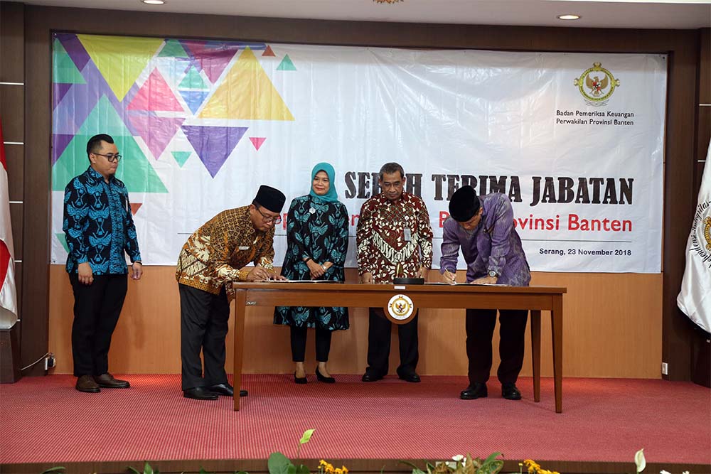 Ketua BPK Perwakilan Provinsi Banten Thomas Ipoeng Anjar Warsito Diganti Hari Wiwoho