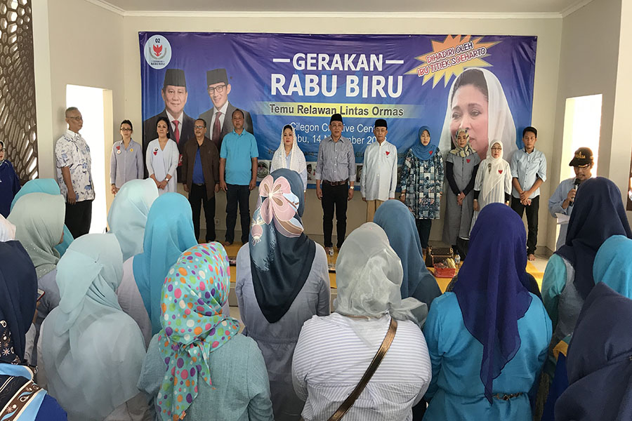 Keamanan Nasional Saat Ini Mengkhawatirkan, Relawan Lintas Ormas di Cilegon Deklarasi Pemenangan Prabowo-Sandi