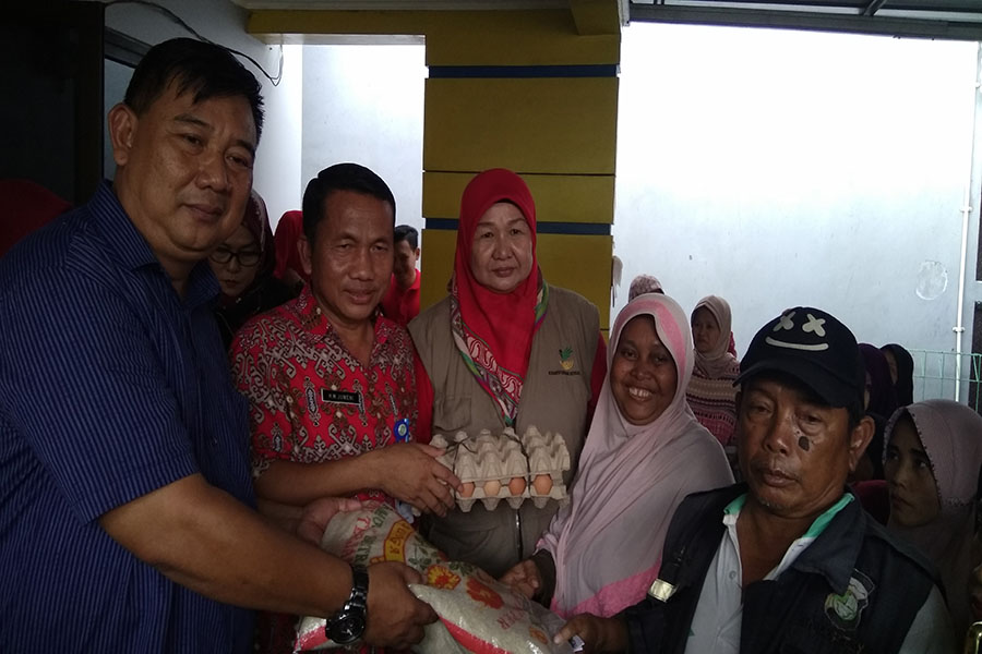 Dinsos Kota Tangerang serahkan bantuan pangan non tunai