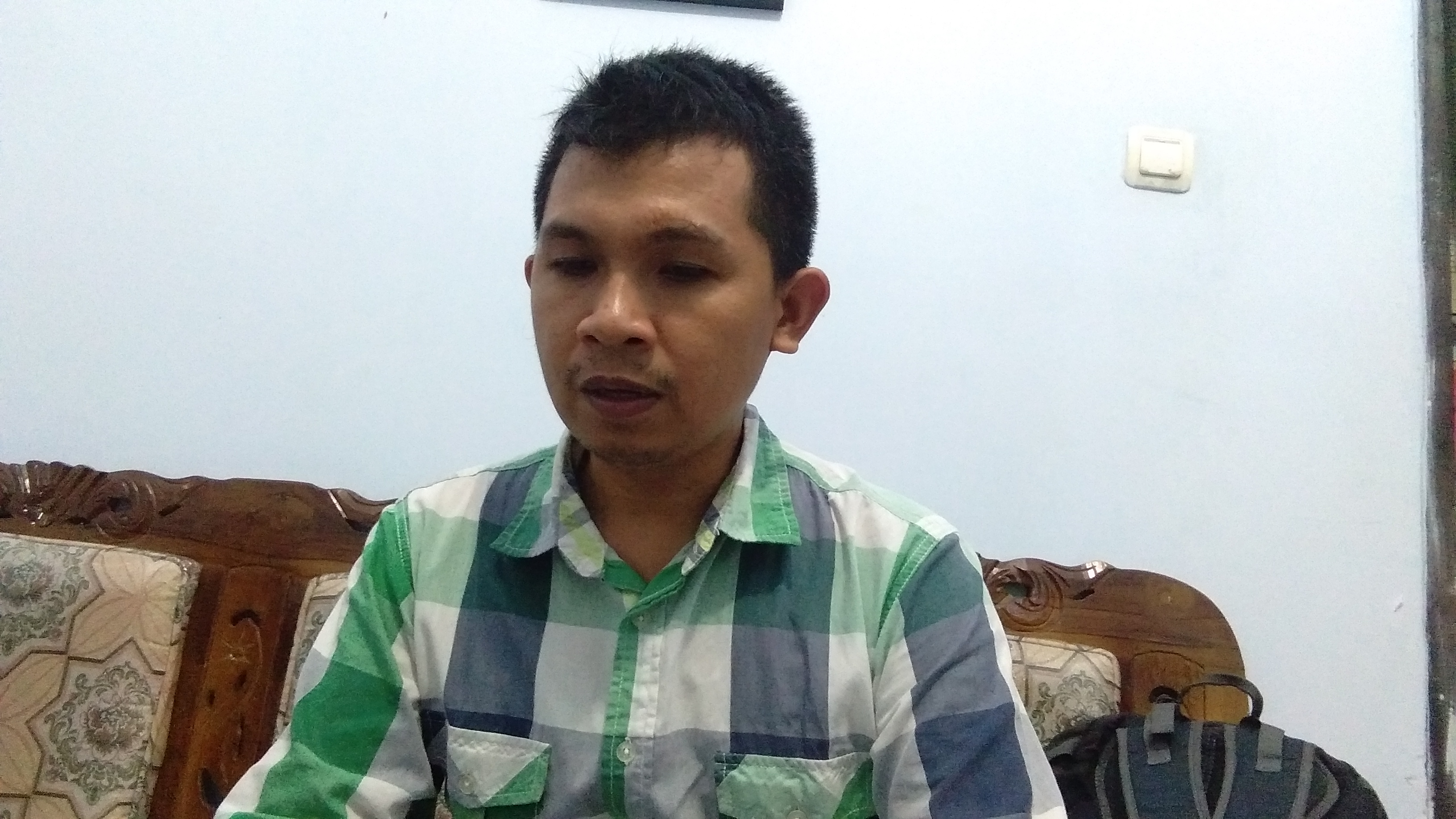 Komisioner KPU Kabupaten Pandeglang Ahmadi 