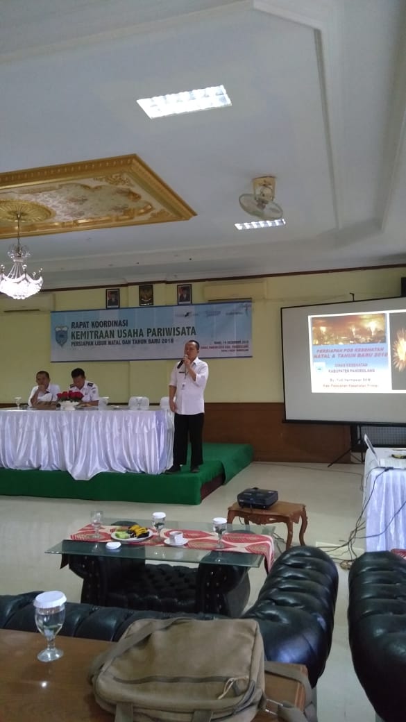 Dinas Pariwisata Kabupaten Pandeglang menggelar rapat kordinasi