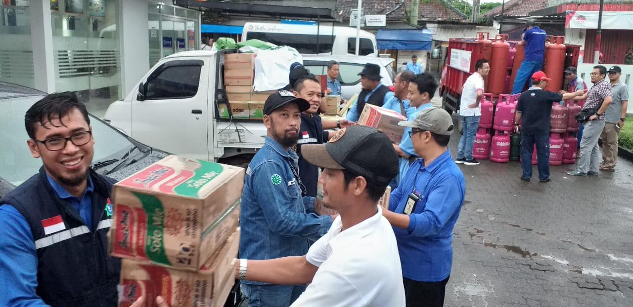 Aksi Peduli KRAKATAU POSCO untuk Korban Bencana Tsunami Selat Sunda
