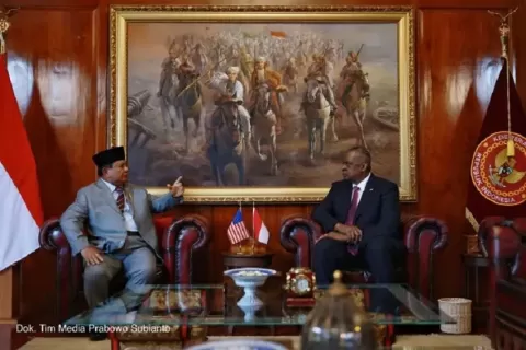 Pernyataan Tegas Prabowo ‘Indonesia Netral’ saat Dikunjungi Bos Pentagon Jadi Sorotan Dunia